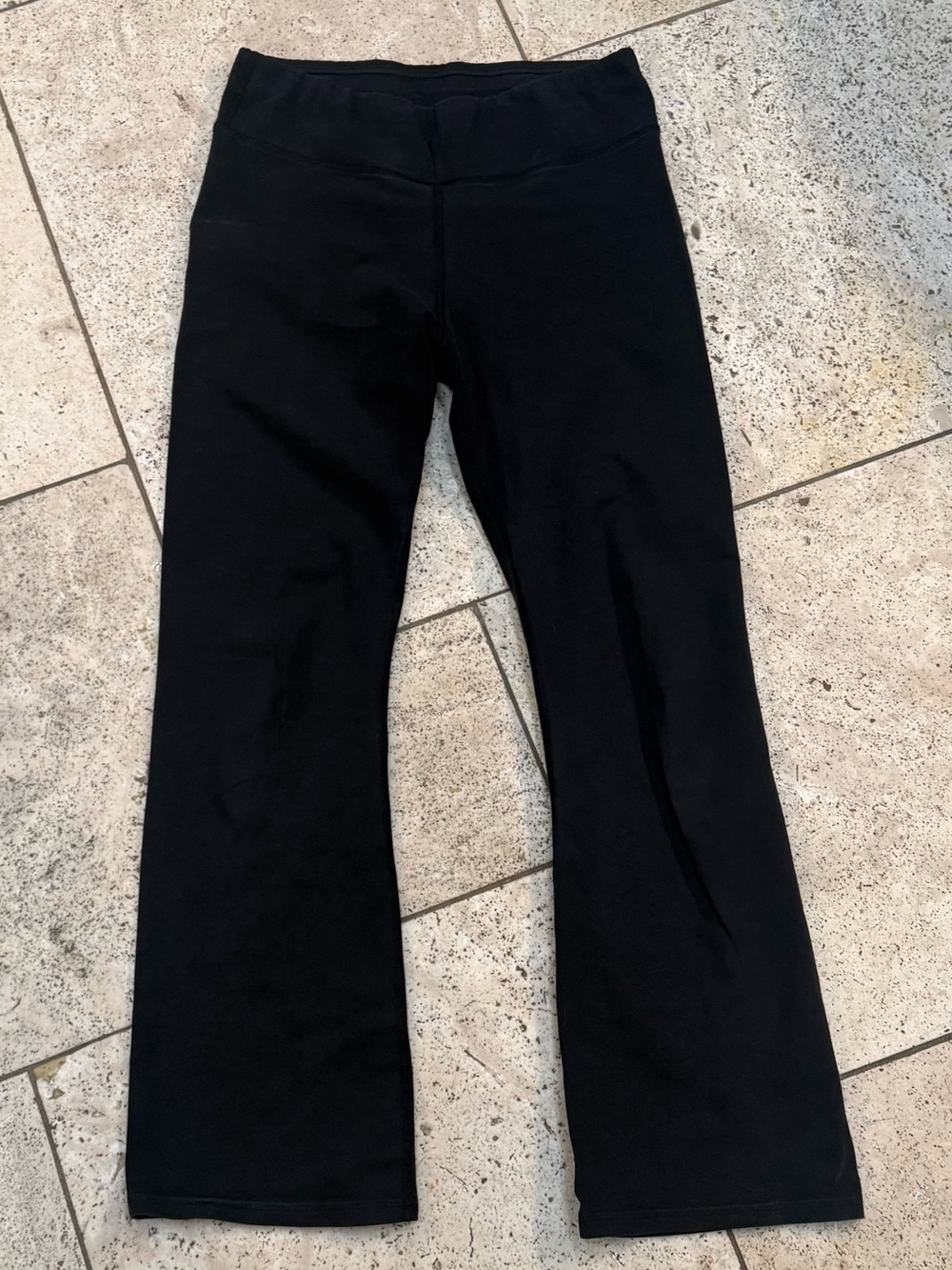 Pact On The Go-To Black Cropped Bootcut Leggings - Womens Size Small